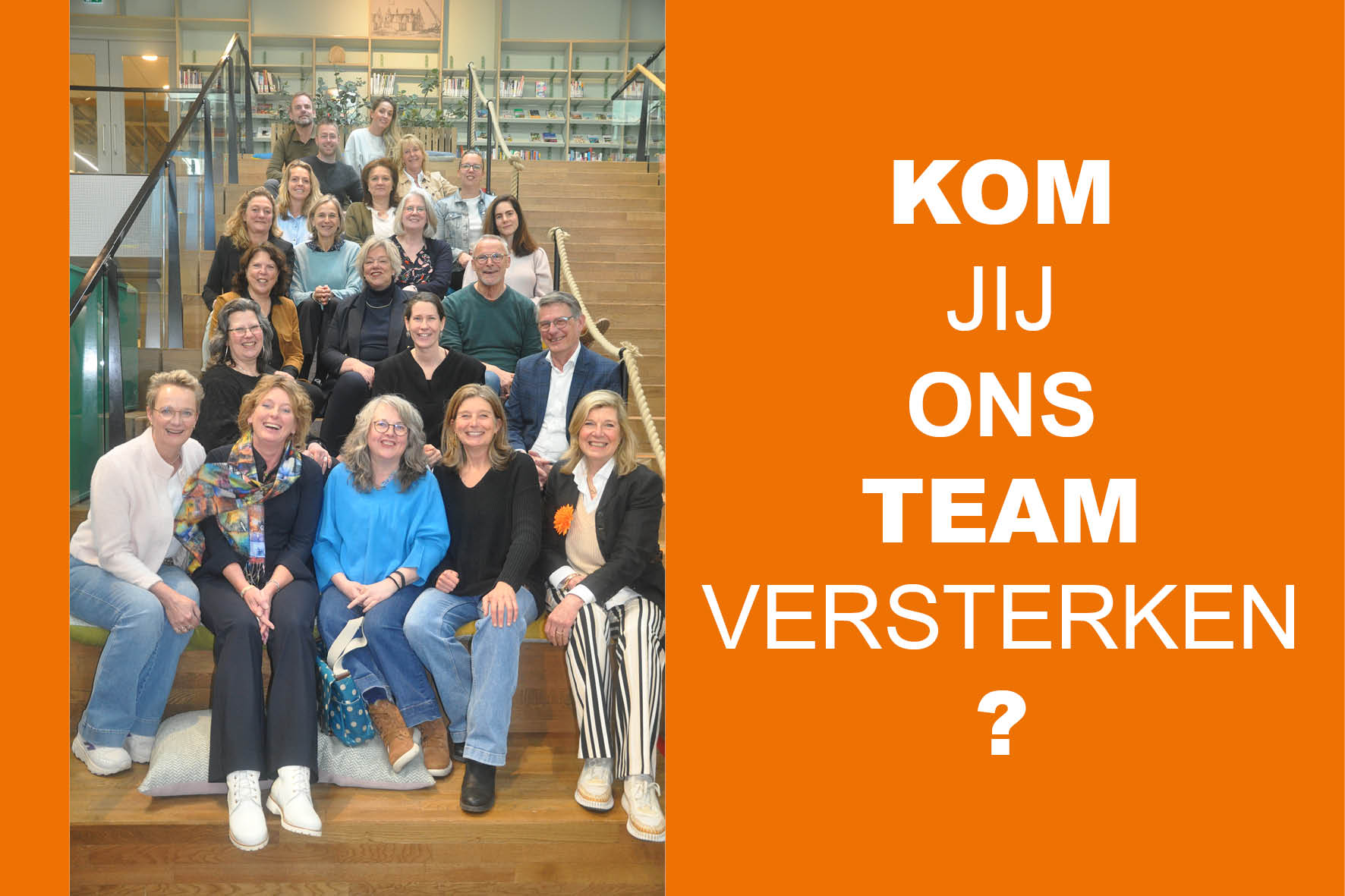 groepsfoto medewerkers